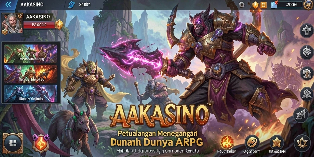 Tampilan aksi mendebarkan di AAKASINO yang penuh petualangan.