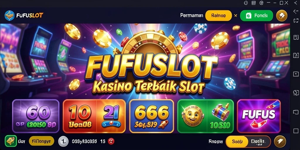 Menampilkan gameplay FUFUSLOT yang menarik dan seru.