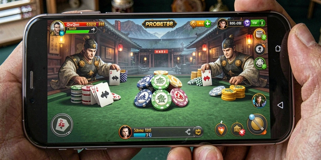 Tampilan screenshot PROBET88 saat bermain QiuQiu.