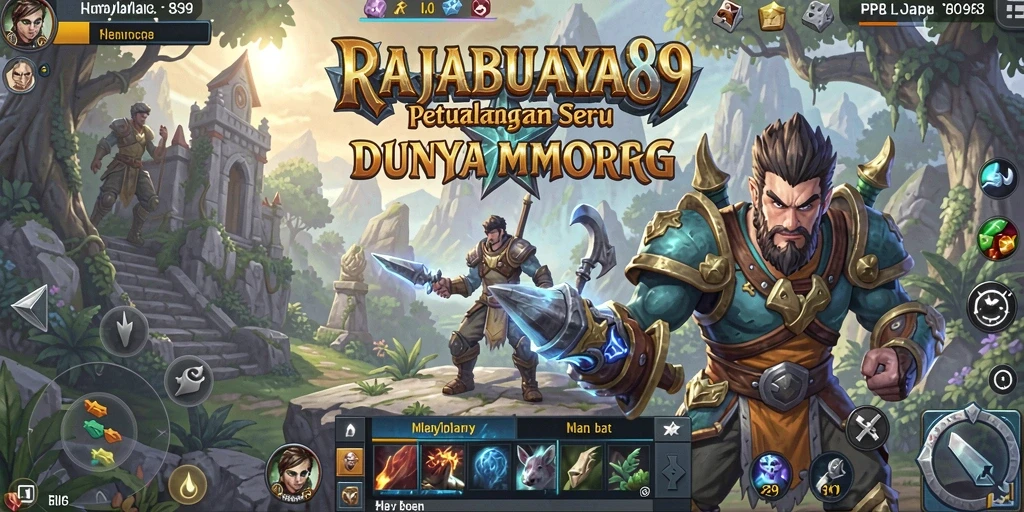 Gameplay menarik RAJABUAYA89 dalam aksi petualangan MMORPG.
