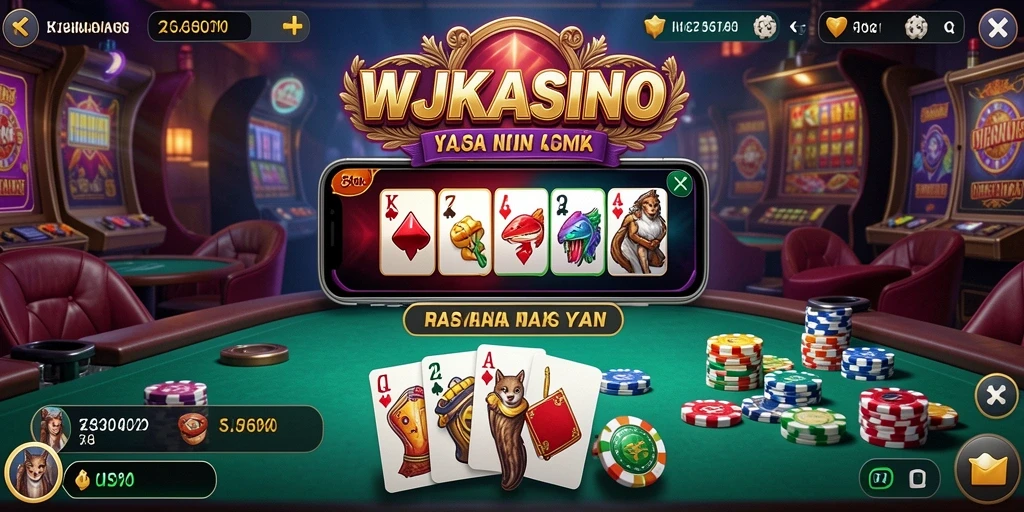 Tampilan menarik dari gameplay strategi WJKASINO.